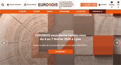 Desktop Screenshot of eurobois.net