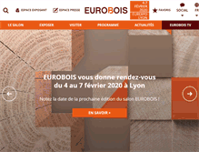 Tablet Screenshot of eurobois.net